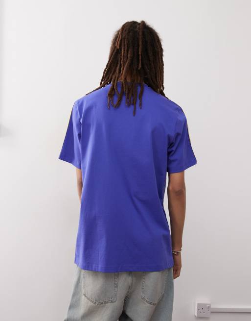 adidas Football - Manchester United Icon - T-shirt blu e gialla, 2 di 4