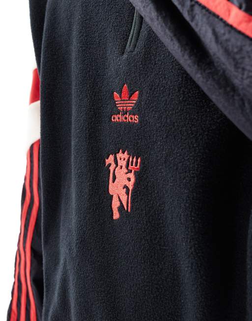 スウェット・トレーナー adidas originals Manchester United Polar Fleece Sweatshirt Adidas Sweat-shirt polaire Manchester United Originals
