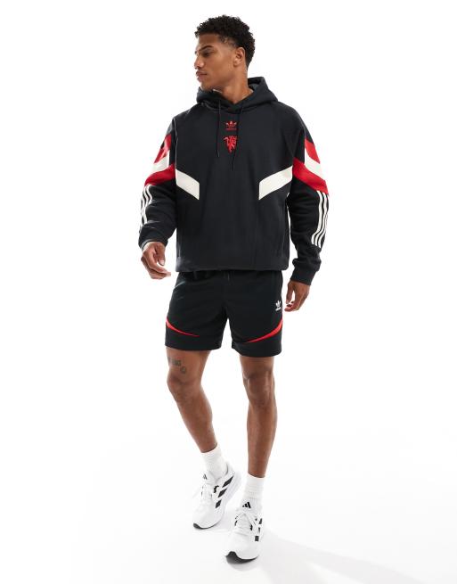 adidas Football - Manchester United - Sweat à capuche - Noir, 4 de 4
