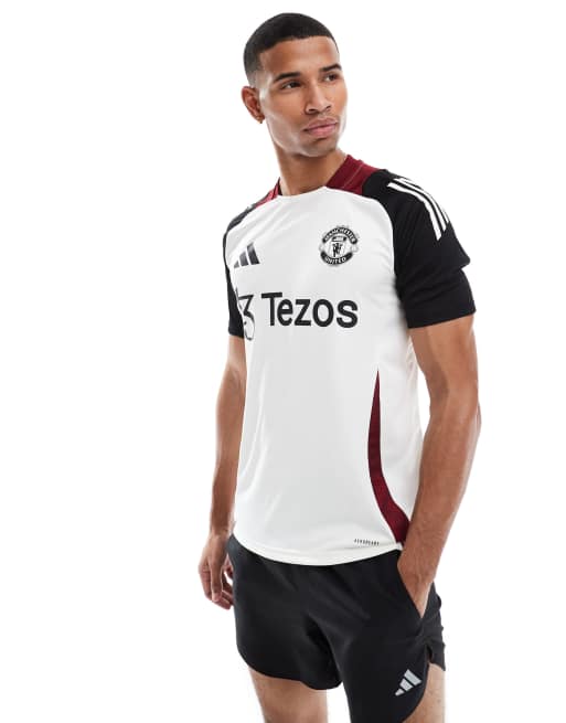 adidas Football - Manchester United Tiro 24 - Hvid trøje