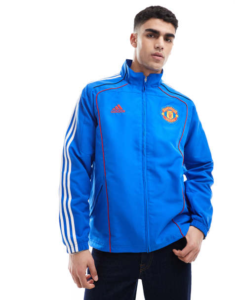 adidas Football - Manchester United Urban Purist - Blå træningstop - view 1
