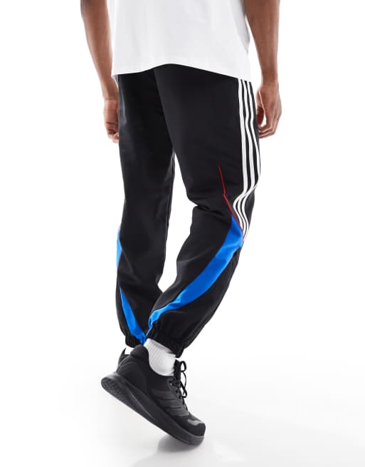 adidas Football Manchester United Urban Purist trackpants in black