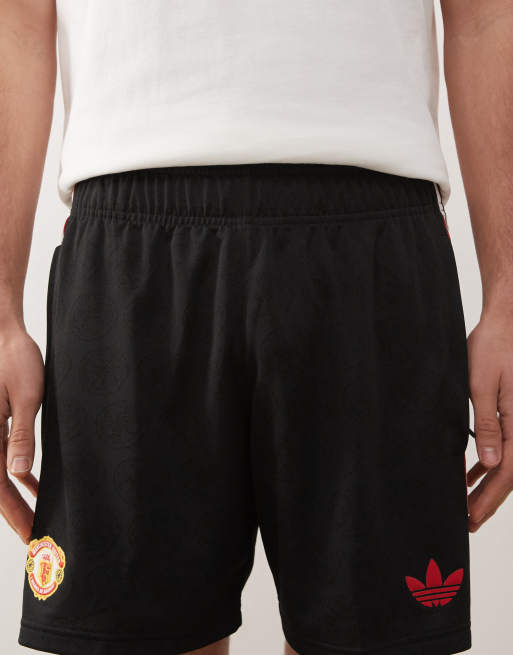 adidas Football - Manchester United x Stone Roses - Sorte shorts, 5 af 5