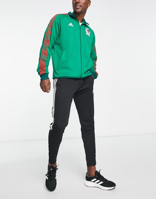 adidas Football Mexico World Cup 2022 DNA jacket in green | ASOS