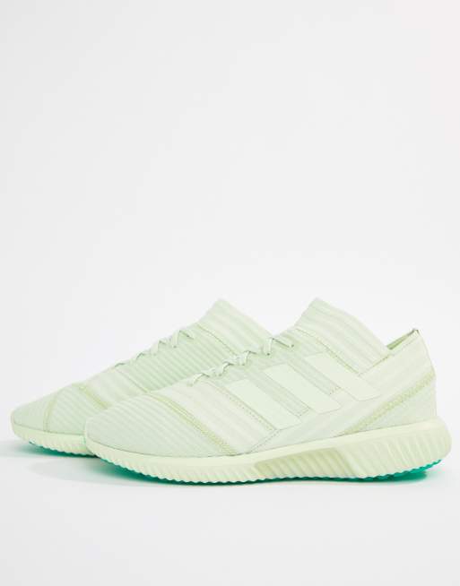 adidas gazelle silver green womens adidas Men's Nemeziz Messi Tango 18.3 Turf Soccer Shoes Solar Green/Co –  Azteca Soccer main image 0