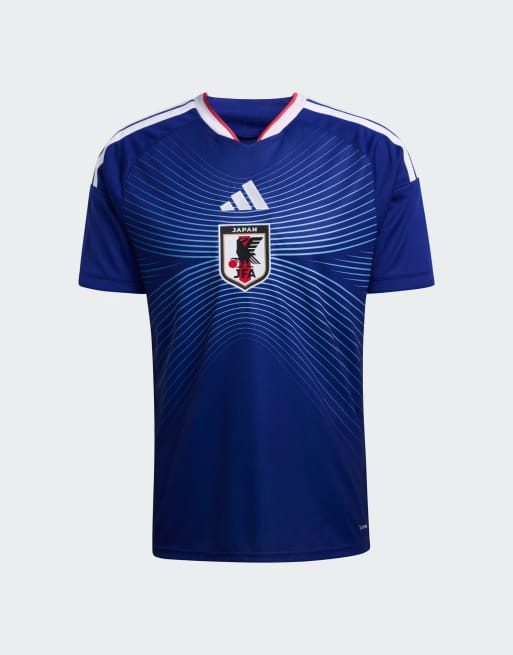 adidas Football – Niebieska domowa koszulka piłkarska japońskiej reprezentacji World Cup 2026