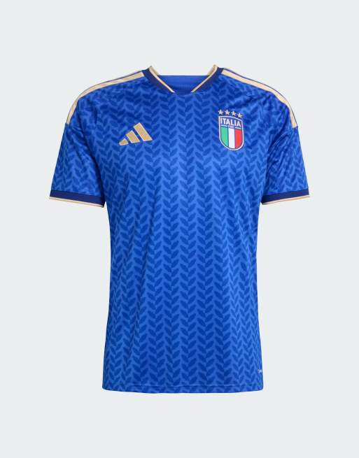 adidas Football – Niebieska domowa koszulka piłkarska włoskiej reprezentacji World Cup 2026
