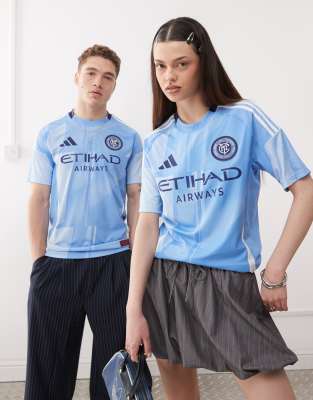 adidas Football - NYC FC - Maillot domicile - Bleu clair