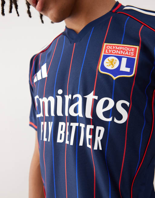 adidas Football – Olympique Lyonnais 25/26 – Auswärtstrikot in Blau, 2 von 4
