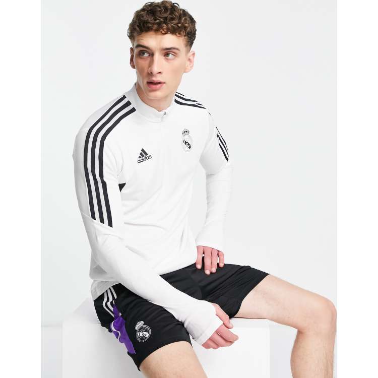 Felpa real madrid bianca cheap