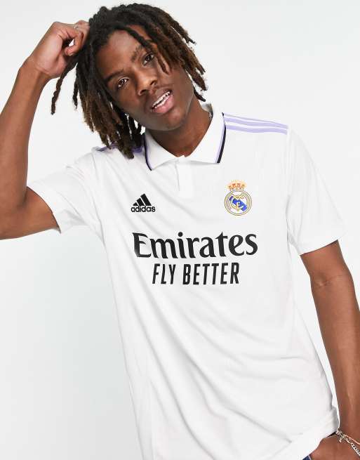 adidas Football – Real Madrid 2022/23 – Heimtrikot in Weiß, unisex