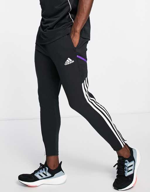 adidas Football Real Madrid 2022/23 player training trackies in black