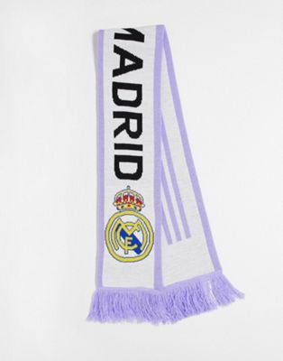 adidas Football Real Madrid 2022/23 scarf in white
