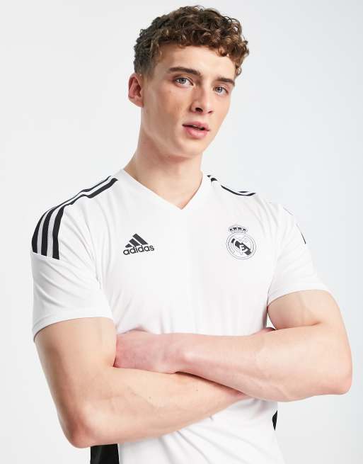 adidas Performance REAL MADRID TRAININGS - Fußball-Trikot - white/weiß 