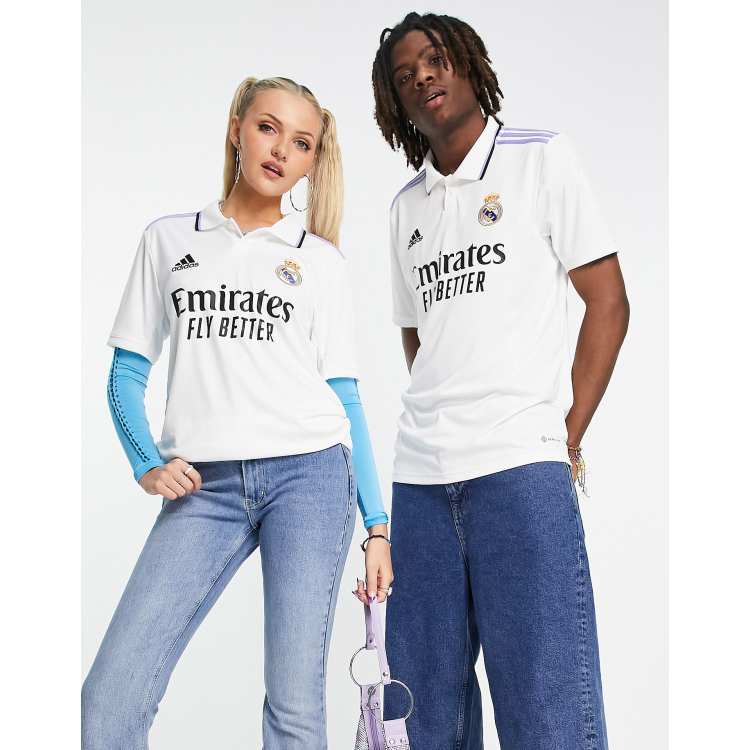 adidas Football Real Madrid 2022/23 unisex Home shirt in white