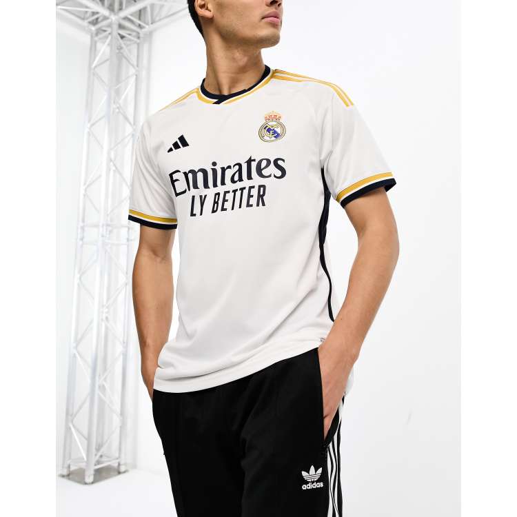 White adidas Real Madrid 2023/24 Home Kit Infant