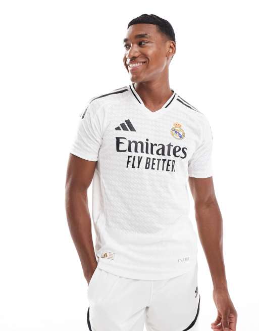 adidas Football Real Madrid 24 25 Home Authentic jersey in white ASOS