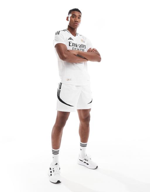 adidas Football Real Madrid 24/25 Home Authentic jersey in white, 3 of 4