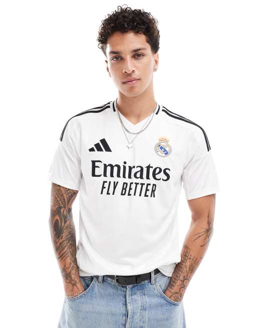 adidas Football - Real Madrid 24/25 Home - Hvid fodboldtrøje