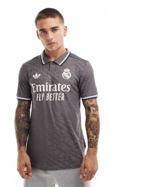 adidas Football - Real Madrid 24/25 - Terza maglia marrone, 2 di 4