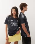 [adidas performance] adidas Football Real Madrid 25/26 away jersey in black S Legend ink