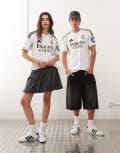 [adidas performance] adidas Football Real Madrid 25/26 home jersey in white XL white
