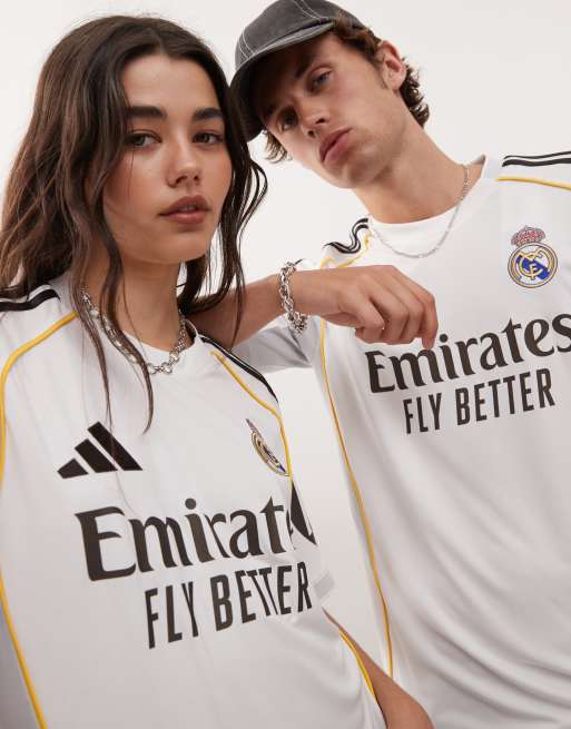 adidas Football Real Madrid 25/26 home jersey in white, 3 of 4