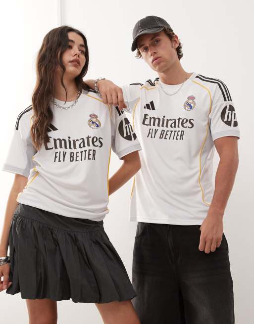 adidas – Football – Real Madrid 25/26 – Vit hemmatröja, 4 av 4