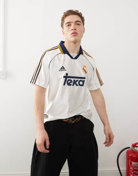 adidas Football Real Madrid 99 home shirt in white