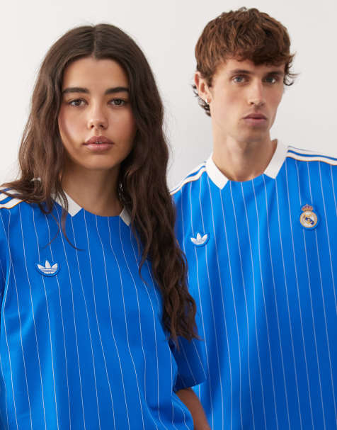 adidas Football Real Madrid Icon jersey in blue
