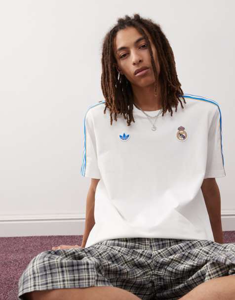 adidas Football – Real Madrid Icon – Vit t-shirt - view 1