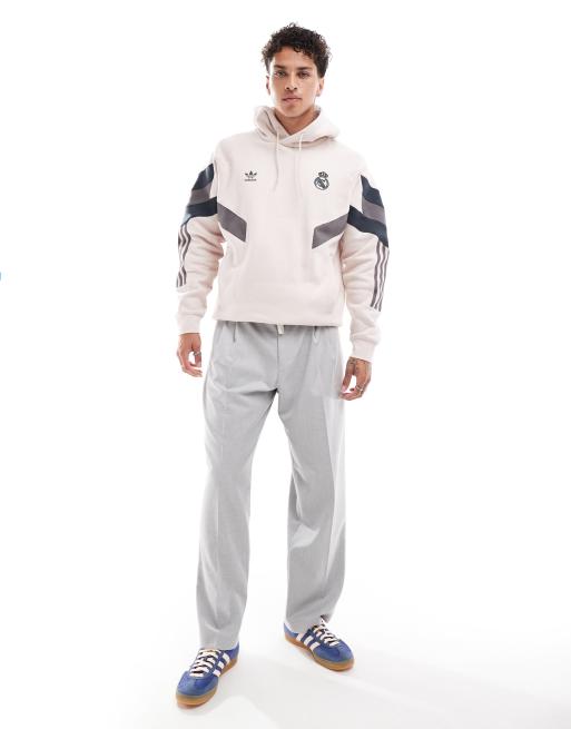 adidas Football Real Madrid Originals hoodie in pink | ASOS