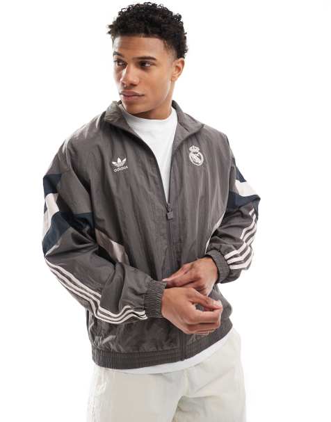 adidas - Football Real Madrid Originals - Top sportivo marrone - view 1