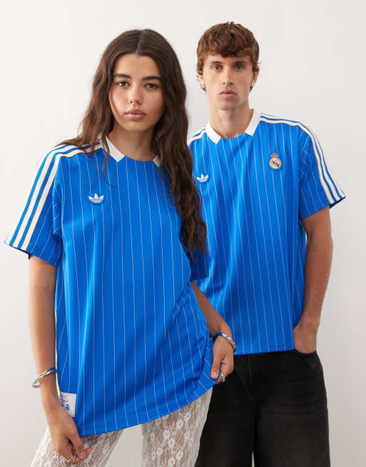 adidas – Football – Real Madrid – Trikot in Blau mit Logo, 3 von 4