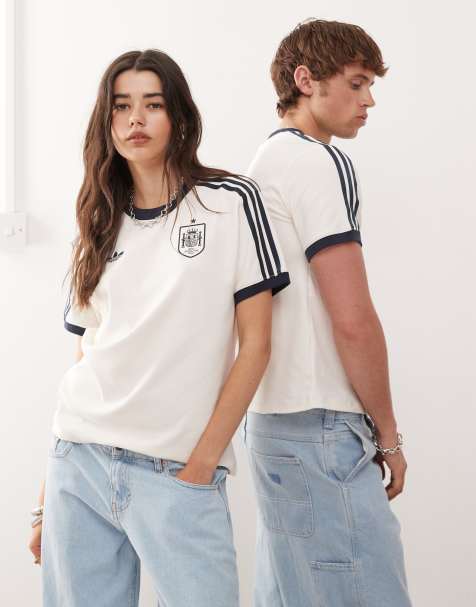 adidas Football - Spain 2025 - Hvid T-shirt - view 1