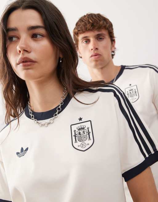 adidas Football Spain 2025 t-shirt in white
