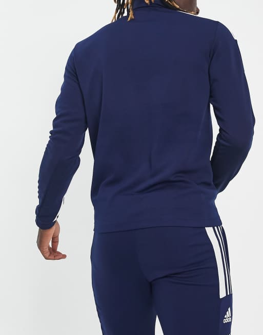 adidas Football Squadra 21 half zip sweatshirt in navy, 2 of 4