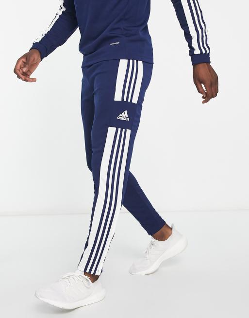 adidas Football Tiro joggers in navy