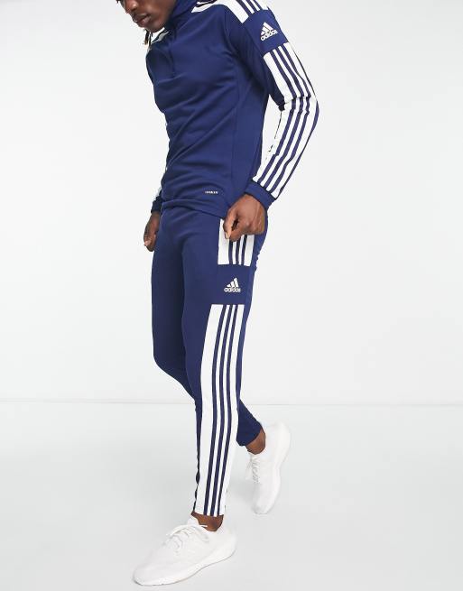 adidas – Football Squadra 21 – Marinblå mjukisbyxor, 4 av 4