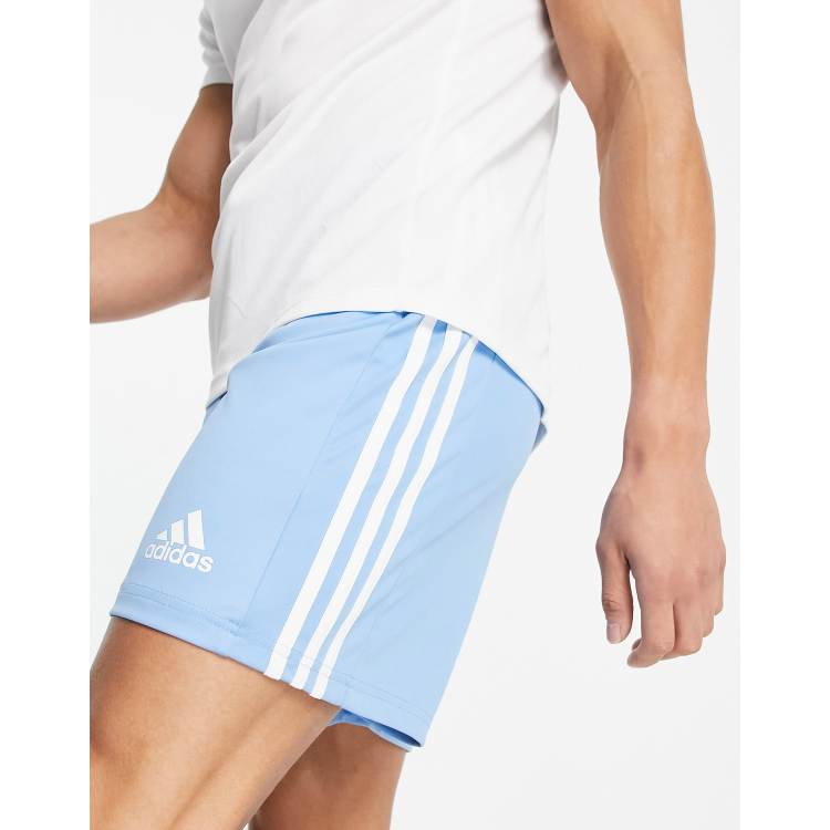 Pantaloncini store adidas azzurri