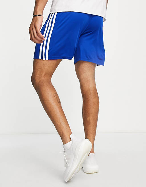 Asos Uomo Abbigliamento Pantaloni e jeans Shorts Pantaloncini Pantaloncini con strisce laterali Football Squadra 21 Adidas 