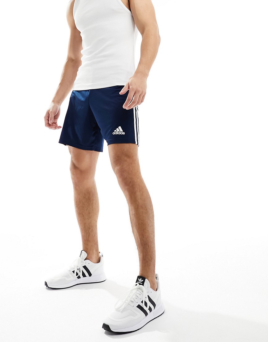 adidas Football Squadra 21 shorts in navy
