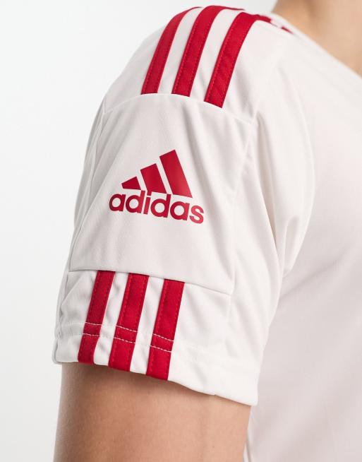 Maglia adidas bianca 2025 e rossa