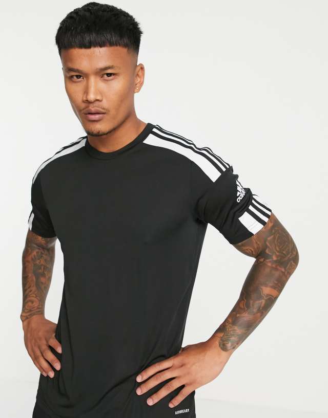 adidas performance - adidas Football Squadra 21 t-shirt in black