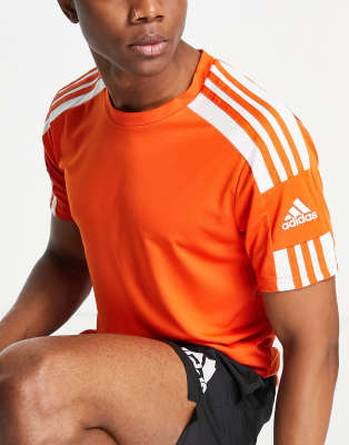 adidas Football Squadra 21 t-shirt in orange - ASOS Price Checker