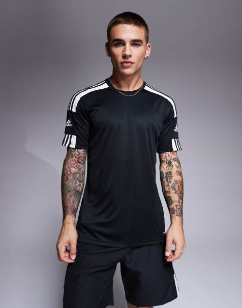 adidas - Football Squadra 21 - T-shirt in zwart - view 1