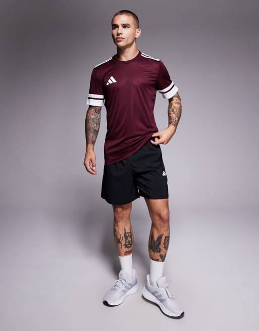 adidas Football – Squadra 25 – Bordowy T-shirt, 2 z 5