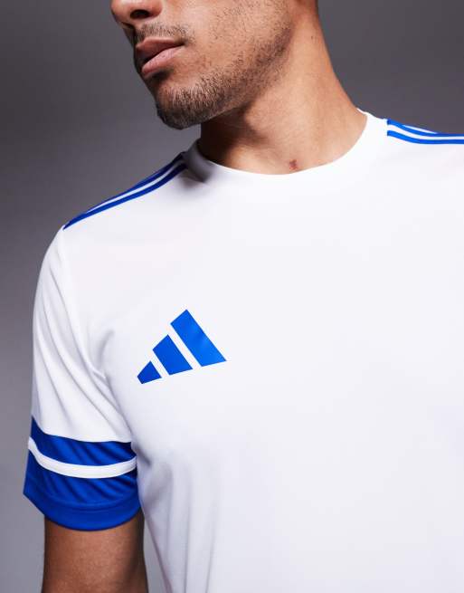 adidas Football - Squadra 25 - Hvid og blå T-shirt, 2 af 4