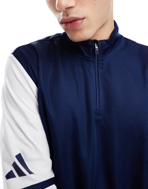 adidas Football - Squadra 25 - Marineblå træningsjakke, 3 af 4