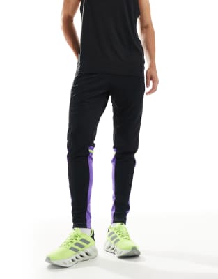 adidas Football - Squadra 25 - Pantalon d'entraînement - Noir et violet